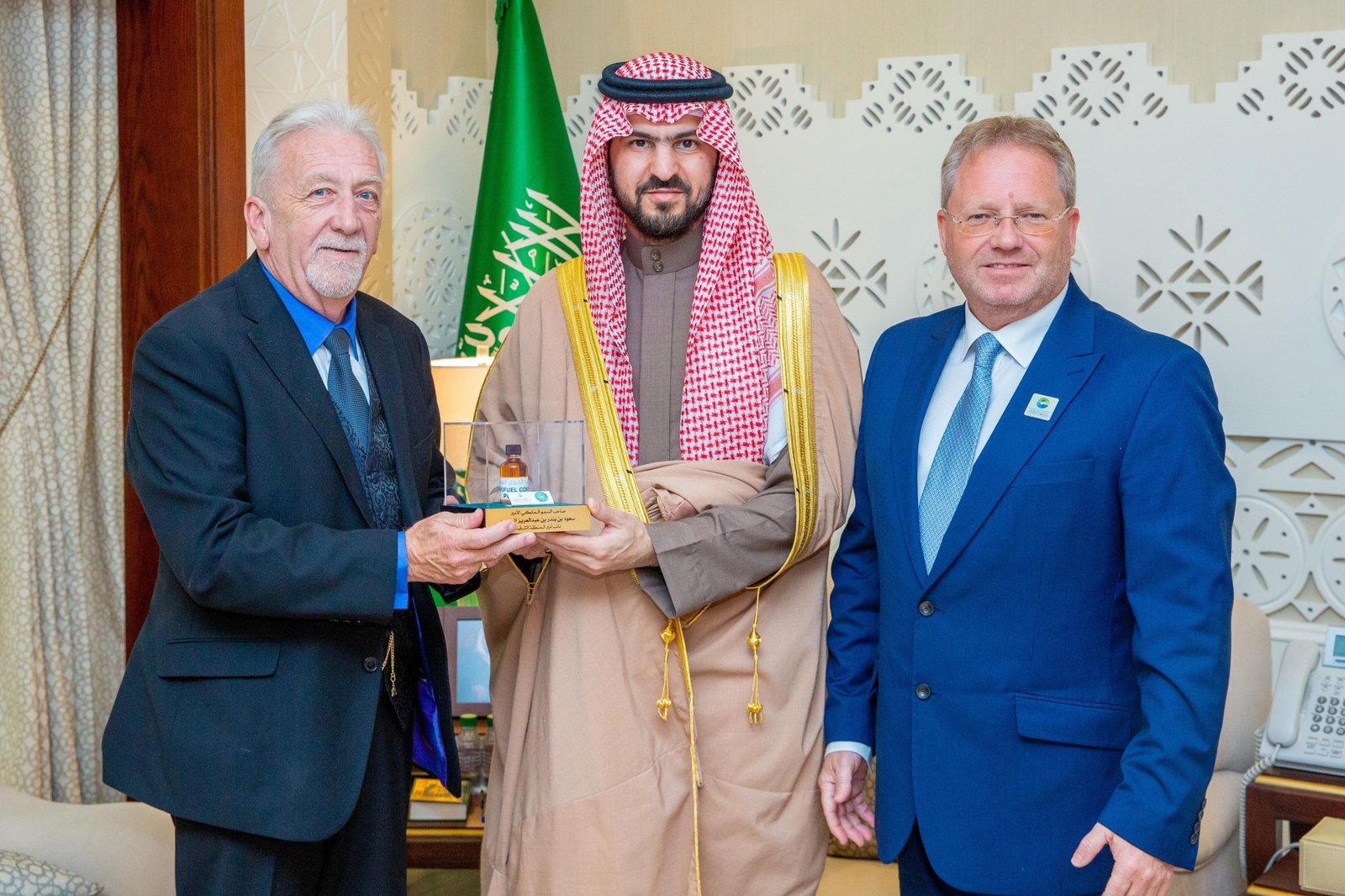 Royal Highness Prince Saud bin Bandar bin Abdulaziz Meeting
