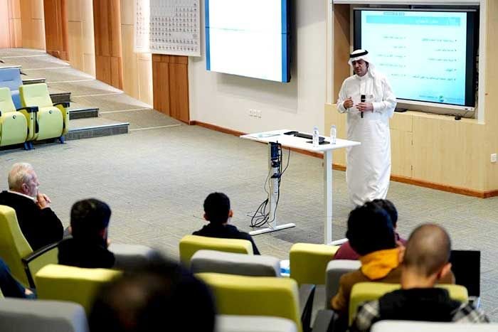 The Biofuel Company speaking at an event 3