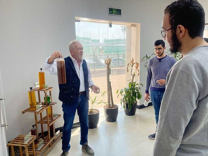 Sustainability Club is a guest of the Biofuel Company