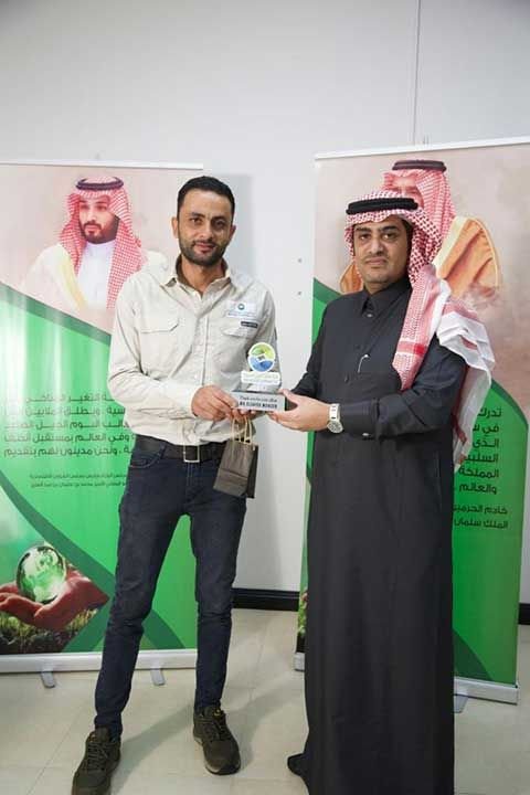 The first celebration of the success of the year 2023 for the biofuel family holding an award