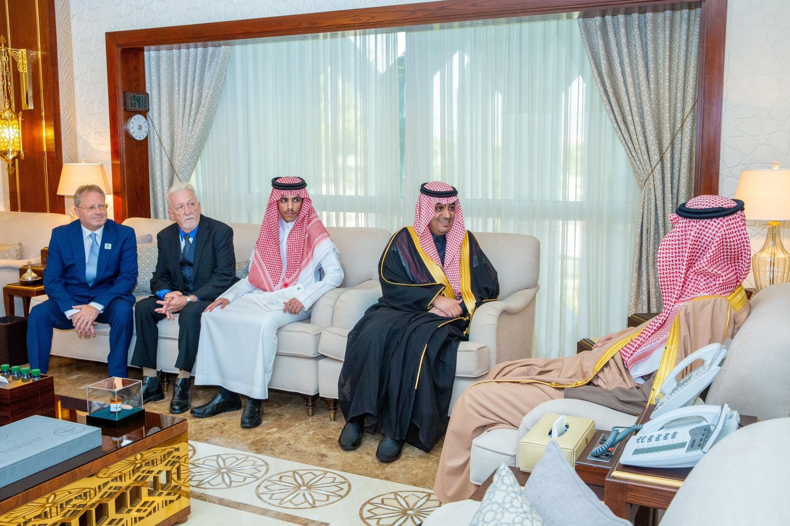 Royal Highness Prince Saud bin Bandar bin Abdulaziz Meeting