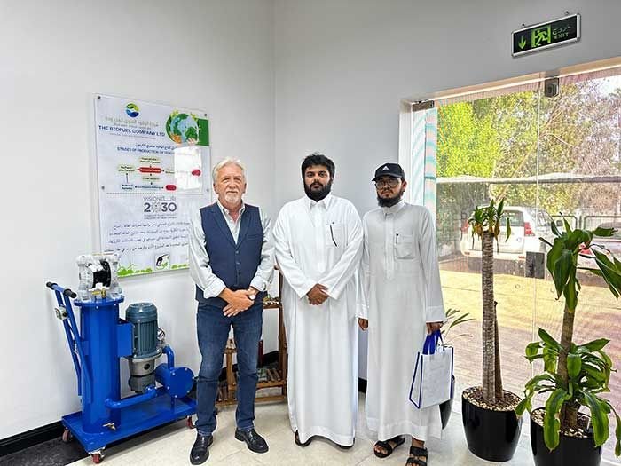 We are proud to welcome students from Al-Asala Colleges to the Biofuel Company
