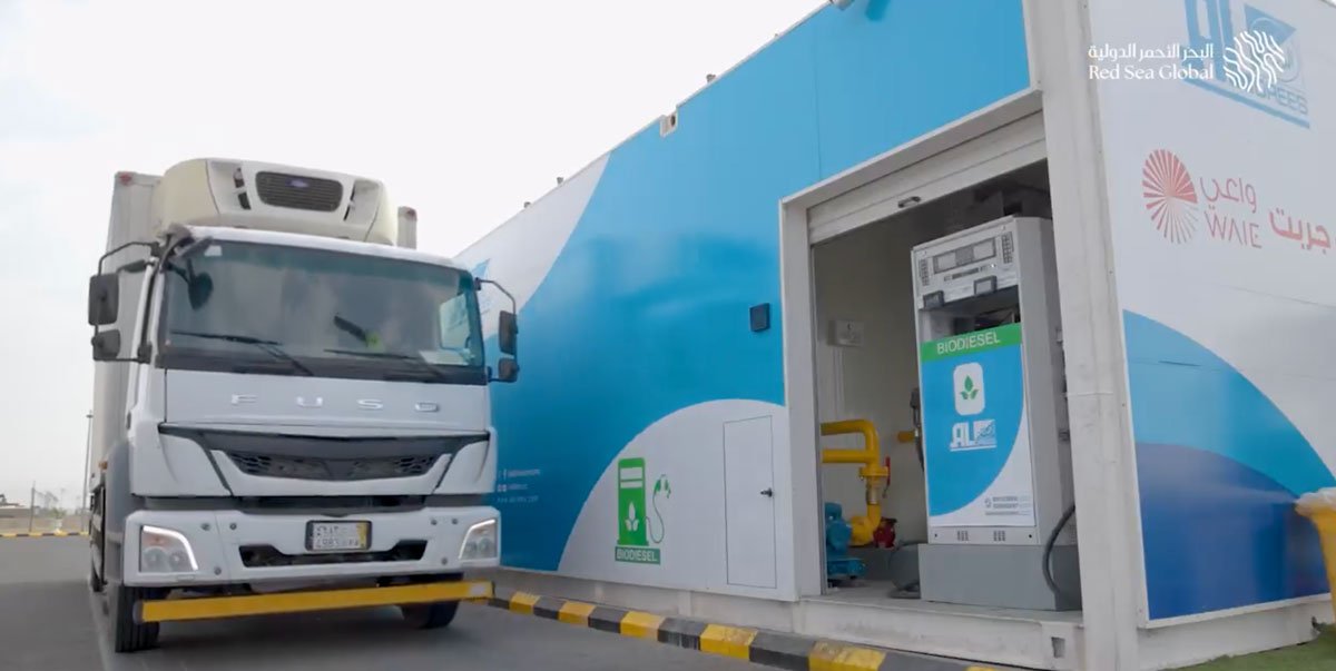 Red Sea Global Switch to B100 for Complete Logistics Fleet