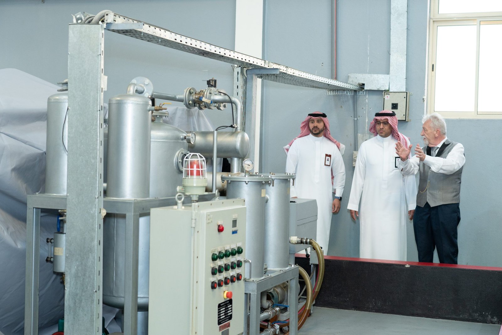 جولة في مصنع شركة الوقود الحيوي